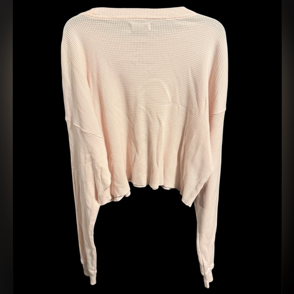 Tna ARITZIA Waffle Crew Boxy Longsleeve - Picture 4 of 6